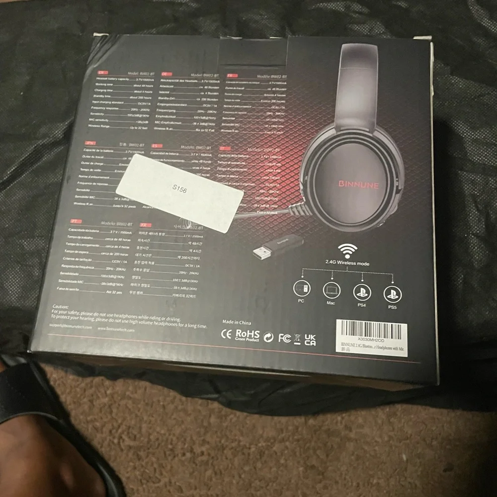 ONIKUMA Wireless Gaming Headset BW02-BT
